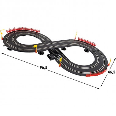 PISTA CIRCUITO SPEED&GO 2 COCHES. CAJA 54X42X6