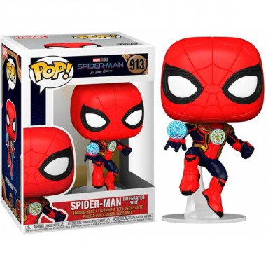 FIGURA POP MARVEL SPIDERMAN NO WAY HOME SPIDERMAN INTEGRATED SUIT