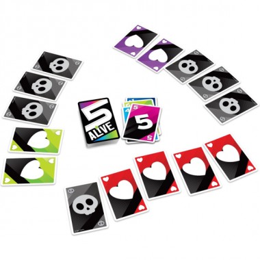 HASBRO JUEGOS CARTAS FIVE ALIVE +8