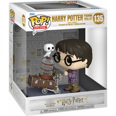 FIGURA POP HARRY POTTER ANNIVERSARY HARRY PUSHING TROLLEY