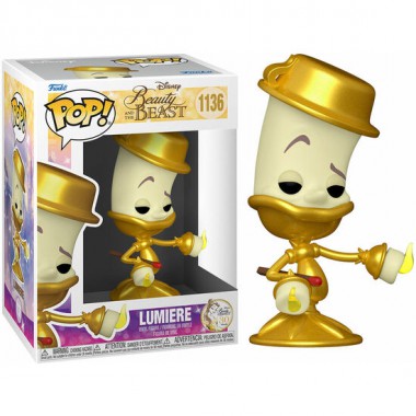 FIGURA POP DISNEY LA BELLA Y LA BESTIA LUMIERE