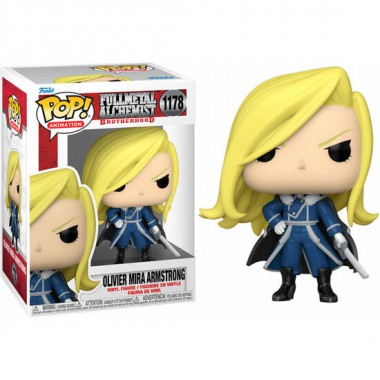 FIGURA POP FULL METAL ALCHEMIST OLIVER MIRA ARMSTRONG