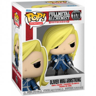 FIGURA POP FULL METAL ALCHEMIST OLIVER MIRA ARMSTRONG