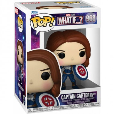 FIGURA POP MARVEL WHAT IF CAPTAIN CARTER STEALTH