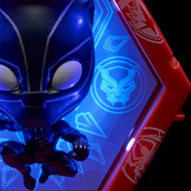 FIGURA LED WOW! POD BLACK PANTHER MARVEL