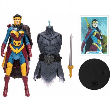 FIGURA WONDER WOMAN ENDLESS WINTER MULTIVERSE DC COMICS 18CM