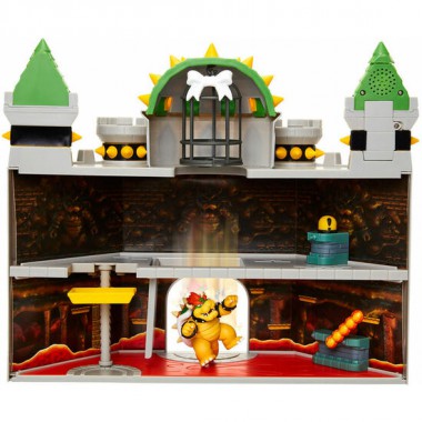 PLAYSET CASTILLO BOWSER DELUXE MARIO BROS