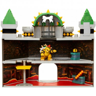 PLAYSET CASTILLO BOWSER DELUXE MARIO BROS