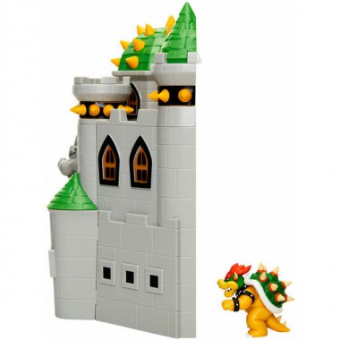 PLAYSET CASTILLO BOWSER DELUXE MARIO BROS