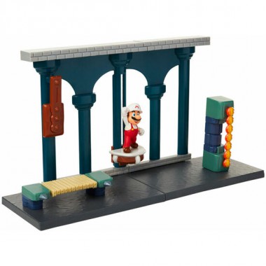 PLAYSET CASTILLO DE LAVA SUPER MARIO NINTENDO