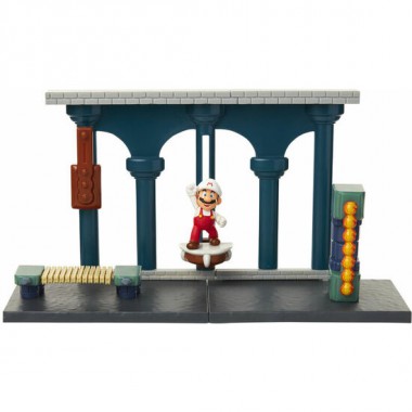 PLAYSET CASTILLO DE LAVA SUPER MARIO NINTENDO