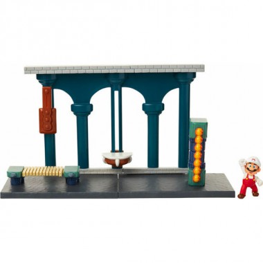 PLAYSET CASTILLO DE LAVA SUPER MARIO NINTENDO