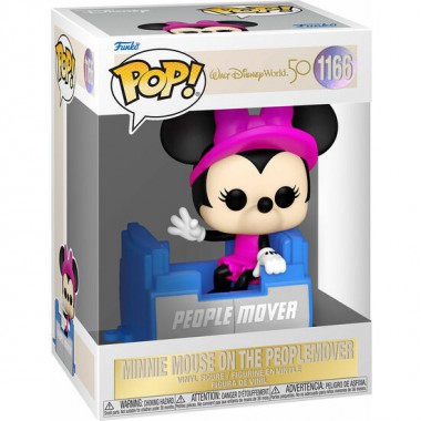 FIGURA POP DISNEY WORLD 50TH ANNIVERSARY MINNIE PEOPLE MOVER