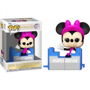 FIGURA POP DISNEY WORLD 50TH ANNIVERSARY MINNIE PEOPLE MOVER