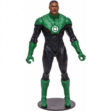 FIGURA JOHN STEWART GREEN LANTERN MULTIVERSE DC COMICS 18CM