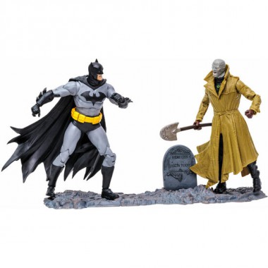 BLISTER 2 FIGURAS BATMAN VS HUS MULIVERSE DC COMICS 17CM