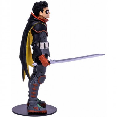 FIGURA ROBIN DAMIAN WAYNE MULTIVERSE DC COMICS 18CM