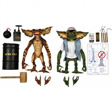 PACK FIGURAS GREMLINS ULTIMATE DEMOLITION GREMLINS 2 15CM