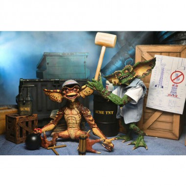 PACK FIGURAS GREMLINS ULTIMATE DEMOLITION GREMLINS 2 15CM