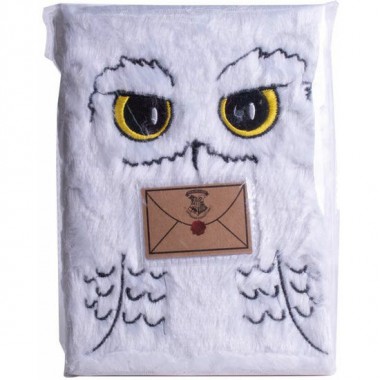 CUADERNO PELUCHE A5 HEDWIG HARRY POTTER