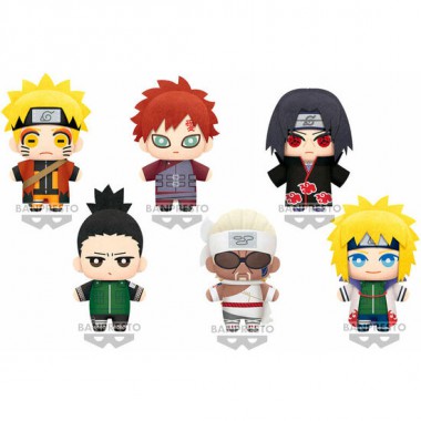 EXPOSITOR 18 PELUCHES TOMONUI SERIES 2 NARUTO SHIPPUDEN 15CM SURTIDO