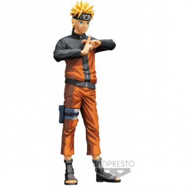 FIGURA UZUMAKI NARUTO GRANDISTA NERO NARUTO SHIPPUDEN 27CM