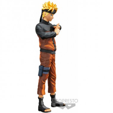 FIGURA UZUMAKI NARUTO GRANDISTA NERO NARUTO SHIPPUDEN 27CM