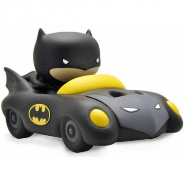 FIGURA HUCHA CHIBI BATMAN BATMOBILE JUSTICE LEAGUE DC COMICS 16CM