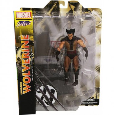 FIGURA LOBEZNO DESENMASCARADO MARVEL SELECT 18CM