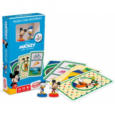 JUEGO CARTAS PASEO CON HISTORIAS MICKEY AND FRIENDS DISNEY