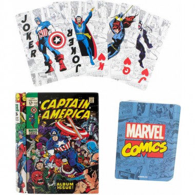 BARAJA CARTAS MARVEL