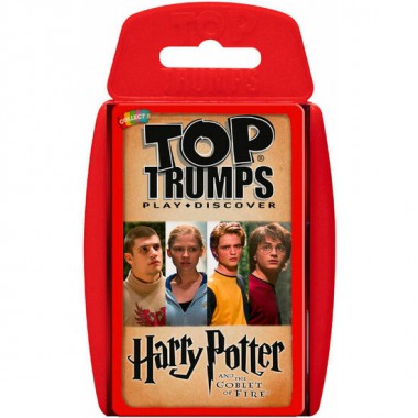 JUEGO CARTAS HARRY POTTER Y EL CALIZ DE FUEGO TOP TRUMPS ESPAÑOL