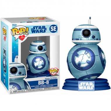 FIGURA POP STAR WARS MAKE A WISH BB-8 METALLIC