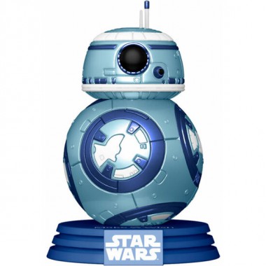 FIGURA POP STAR WARS MAKE A WISH BB-8 METALLIC