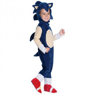 DISFRAZ DELUXE SONIC THE HEDGEHOG BEBE