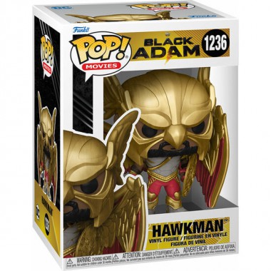 FIGURA POP DC COMICS BLACK ADAM HAWKMAN