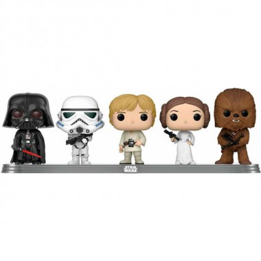 BLISTER 5 FIGURAS POP STAR WARS CLASSICS EXCLUSIVE