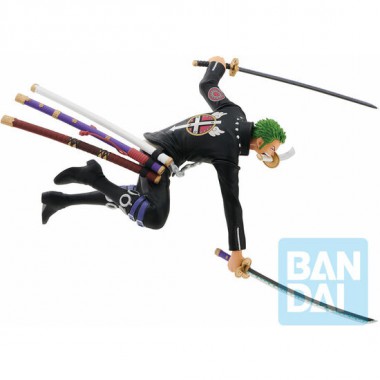 FIGURA ICHIBANSHO RORONOA ZORO FILM RED MORE BEAT ONE PIECE 11CM