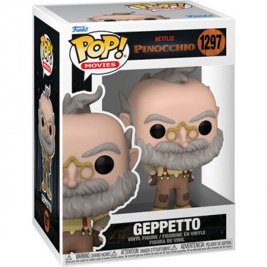 FIGURA POP NETFLIX PINOCCHIO GEPPETO