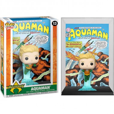 FIGURA POP COMIC COVER DC COMICS AQUAMAN