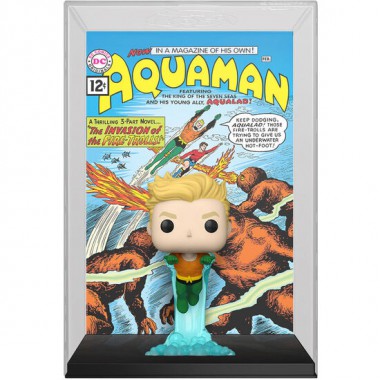 FIGURA POP COMIC COVER DC COMICS AQUAMAN