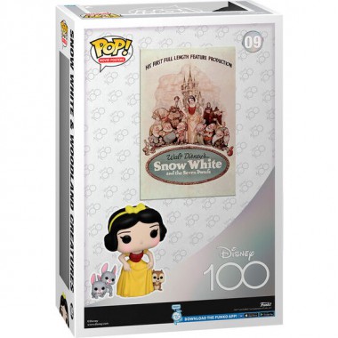 FIGURA POP MOVIE POSTER DISNEY 100TH BLANCANIEVES