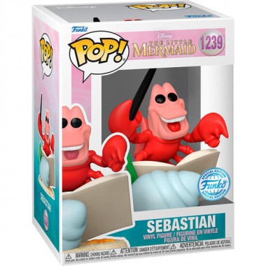 FIGURA POP DISNEY LA SIRENITA SEBASTIAN EXCLUSIVE