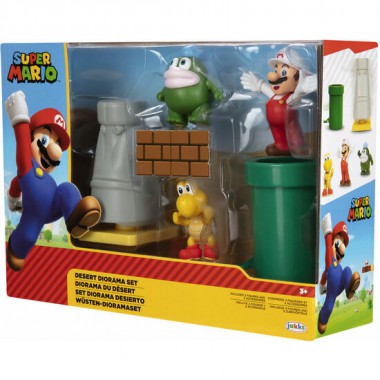 SET DIORAMA DESERT SUPER MARIO BROS 6CM