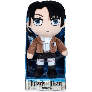 PELUCHE LEVI ATTACK ON TITAN 27CM