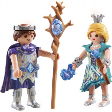 PLAYMOBIL DUOPACK PRINCESA Y PRÍNCIPE DE HIELO