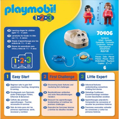 PLAYMOBIL 1.2.3 MI PERRO