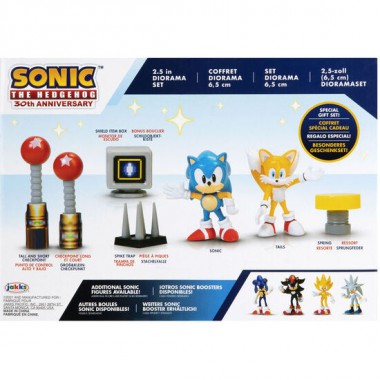 BLISTER SET DIORAMA SONIC THE HEDGEHOG