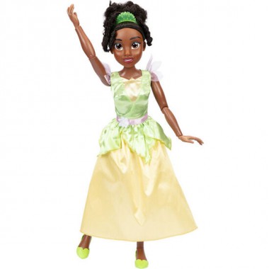 MUÑECA TIANA - TIANA Y EL SAPO DISNEY 80CM