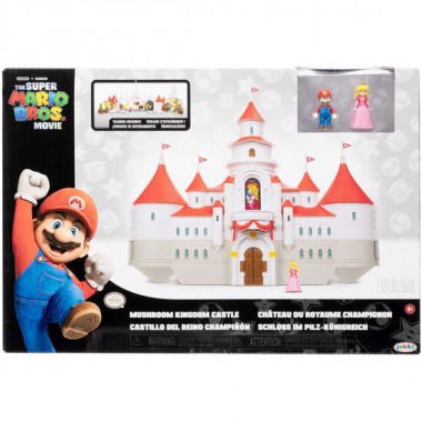 PLAYSET MINI + 2 FIGURAS SUPER MARIO LA PELÍCULA SUPER MARIO BROS